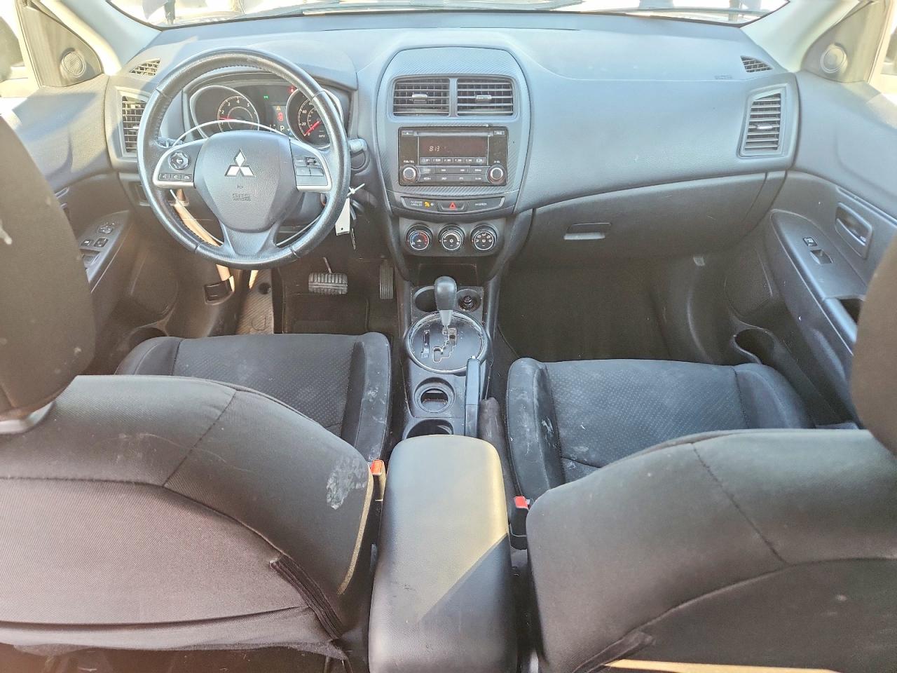 2015 Mitsubishi Outlander Sport Es Black vin: 4A4AP3AUXFE015967