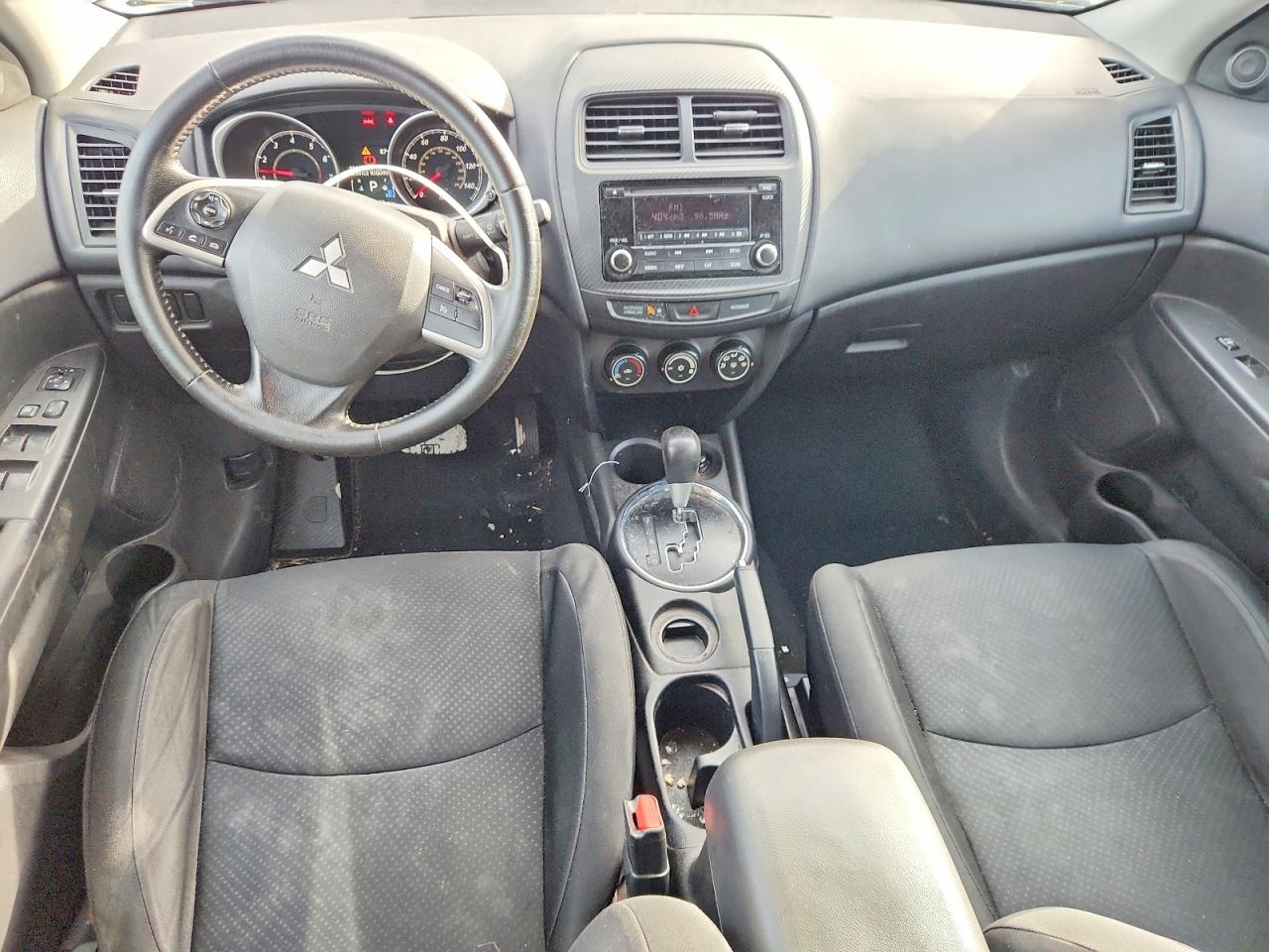 2015 Mitsubishi Outlander Sport Es Белый vin: 4A4AP3AUXFE060942
