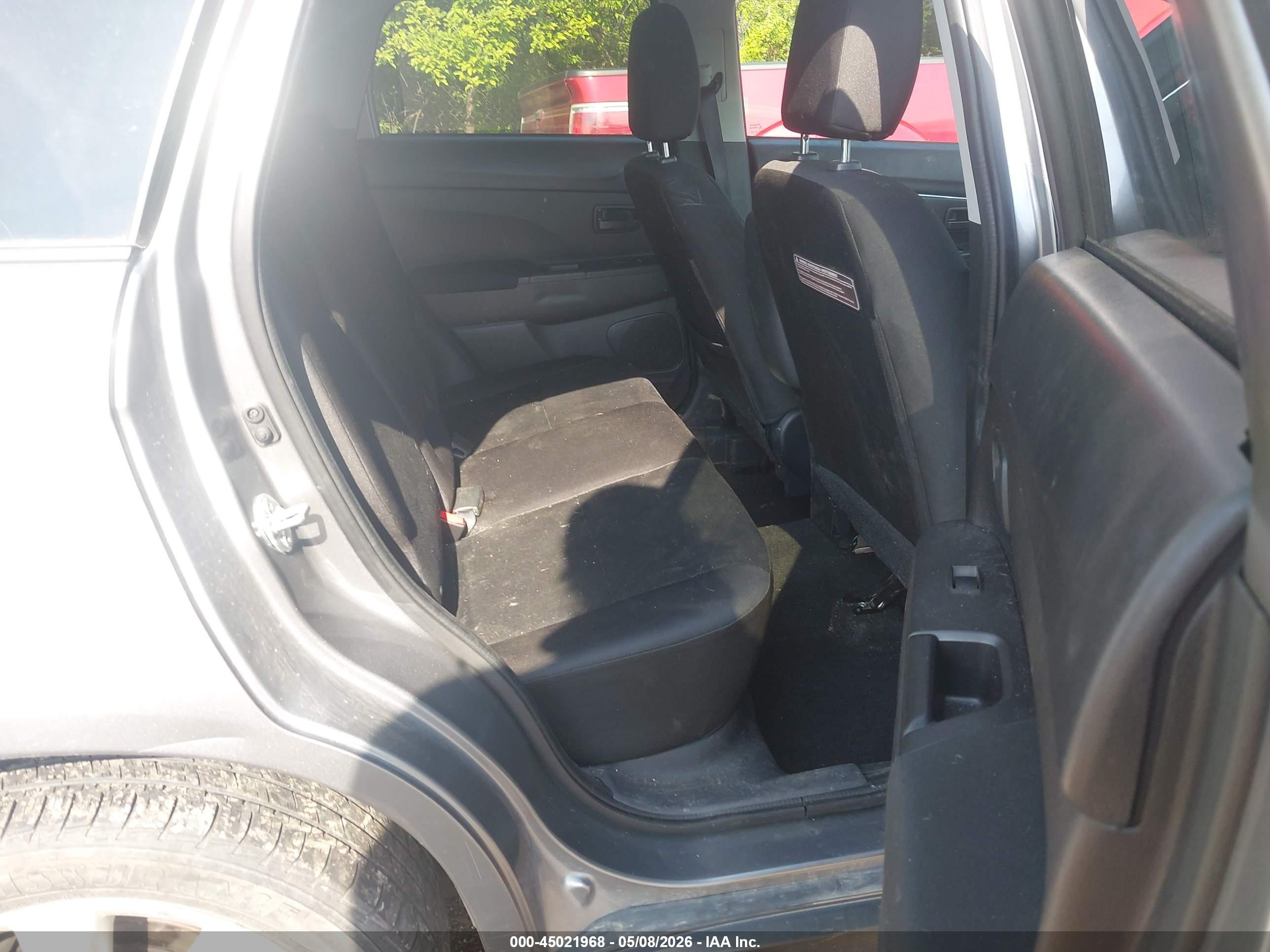 2015 Mitsubishi Outlander Sport Es Серый vin: 4A4AP3AW1FE039382