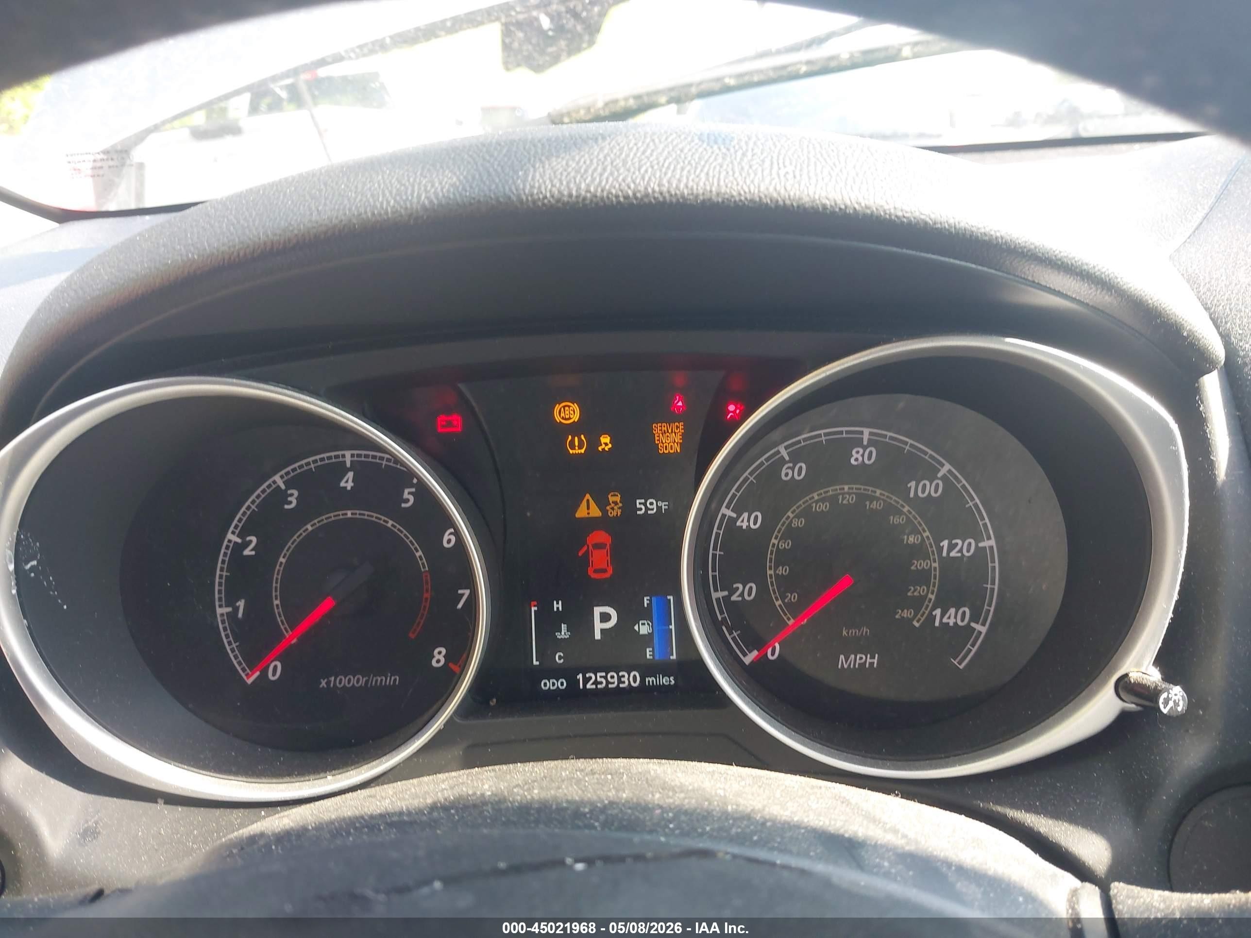 2015 Mitsubishi Outlander Sport Es Серый vin: 4A4AP3AW1FE039382