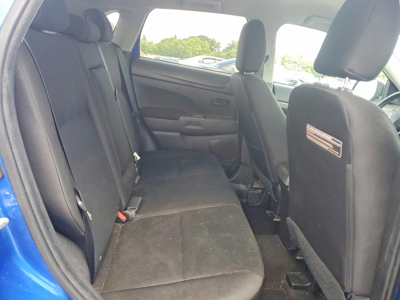 2015 Mitsubishi Outlander Sport Es Blue vin: 4A4AP3AW2FE042727