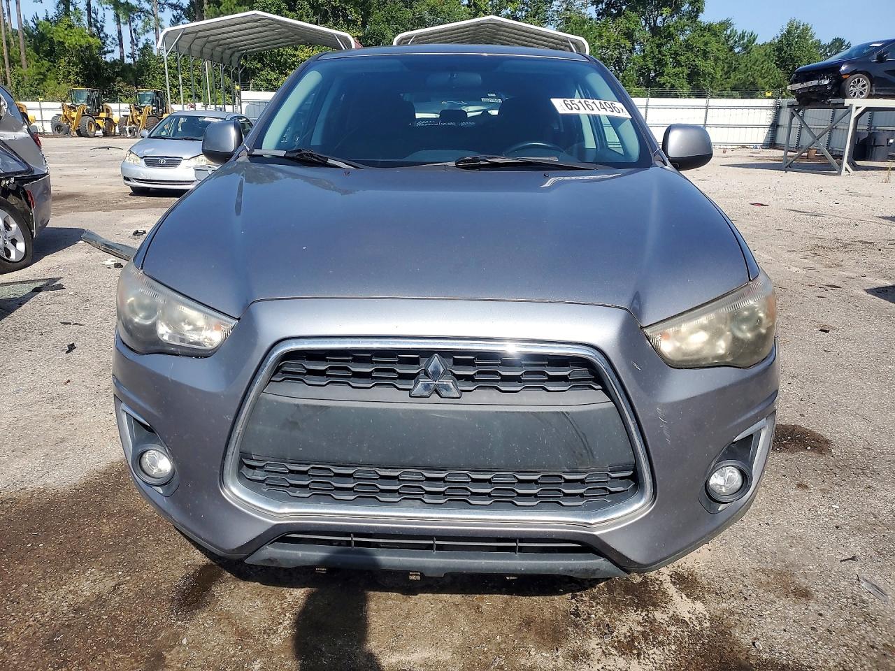 2015 Mitsubishi Outlander Sport Es Серый vin: 4A4AP3AW4FE044463