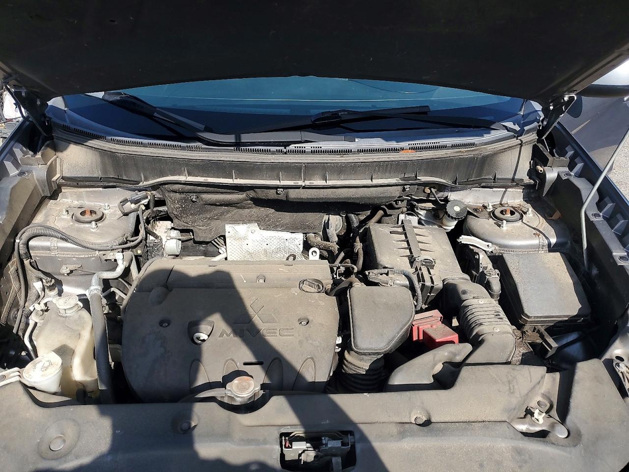 2015 Mitsubishi Outlander Sport Es Серый vin: 4A4AP3AW4FE044463
