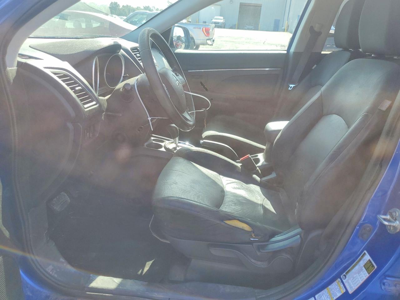 2015 Mitsubishi Outlander Sport Es Blue vin: 4A4AP3AW5FE026246