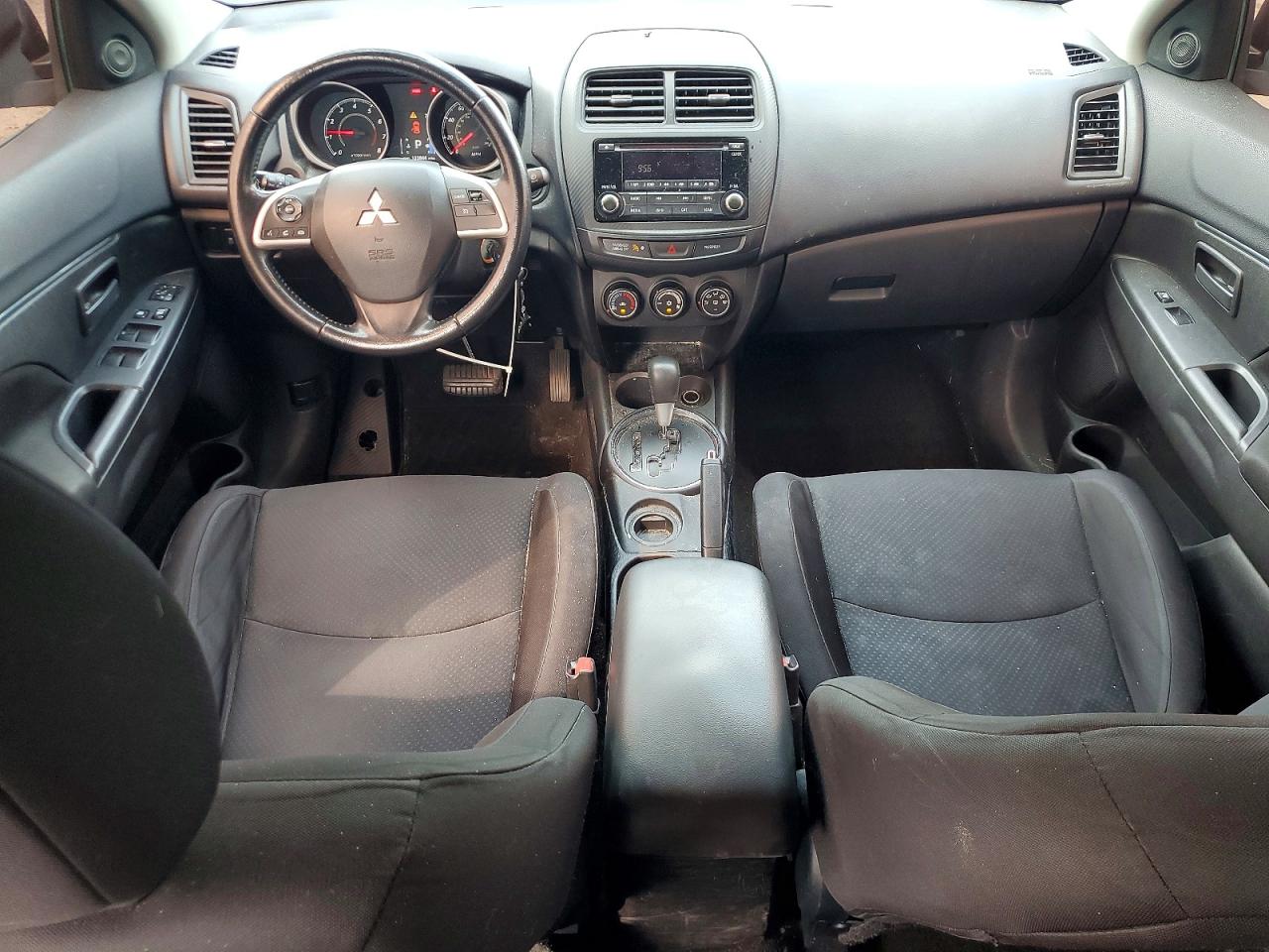 2015 Mitsubishi Outlander Sport Es Blue vin: 4A4AP3AW5FE061160