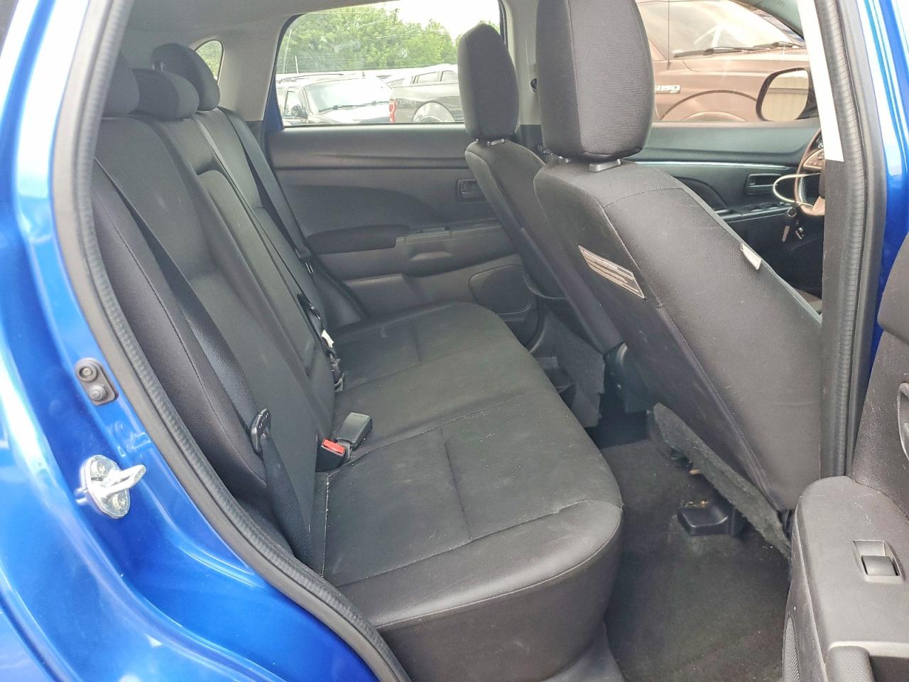 2015 Mitsubishi Outlander Sport Es Blue vin: 4A4AP3AW5FE061160