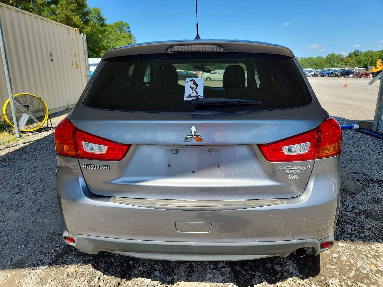 2015 Mitsubishi Outlander Sport Es Серый vin: 4A4AP3AW6FE050684