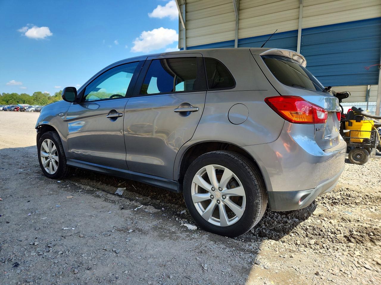 2015 Mitsubishi Outlander Sport Es Серый vin: 4A4AP3AW6FE050684