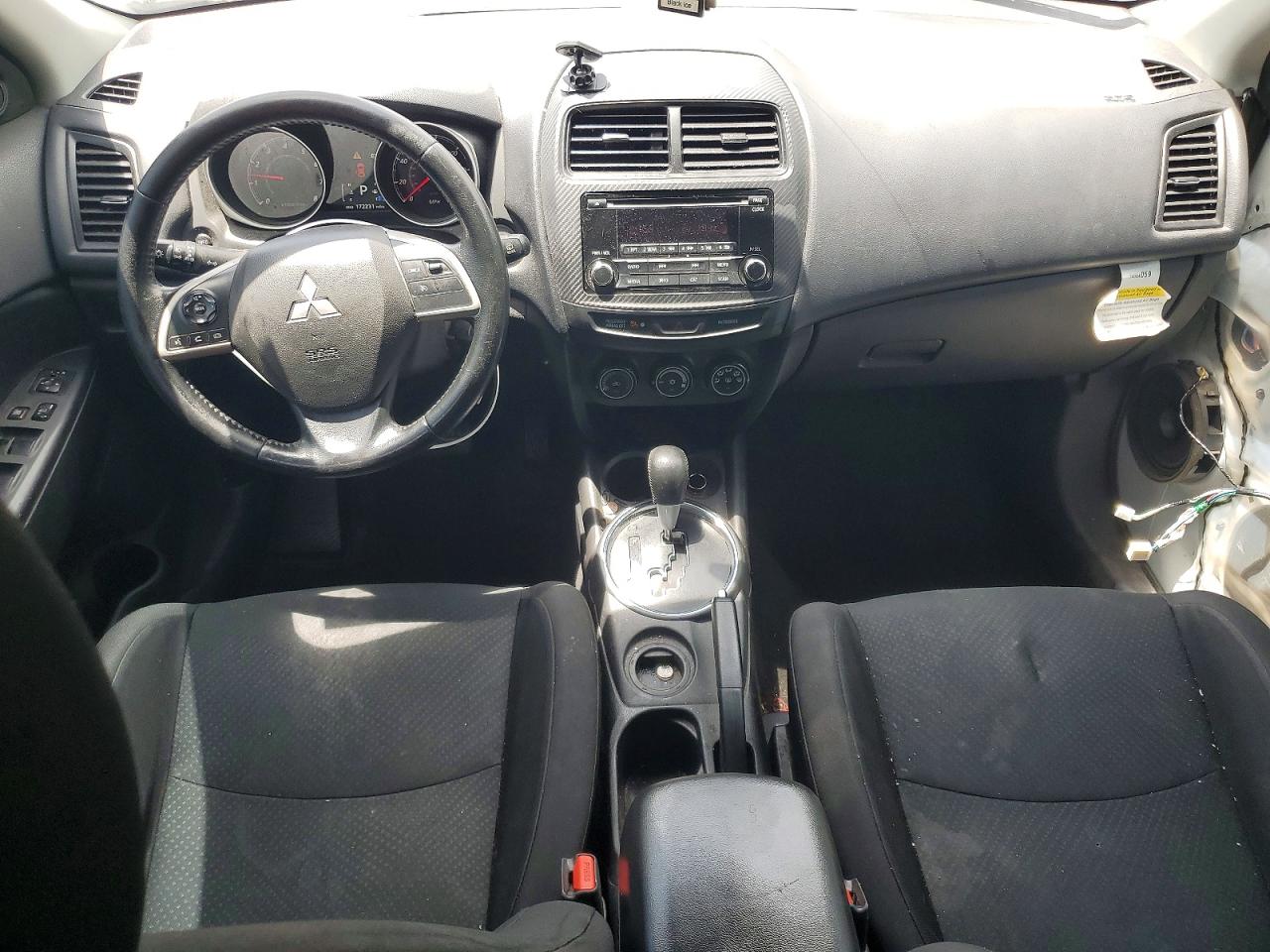 2015 Mitsubishi Outlander Sport Es Белый vin: 4A4AP3AW9FE052851