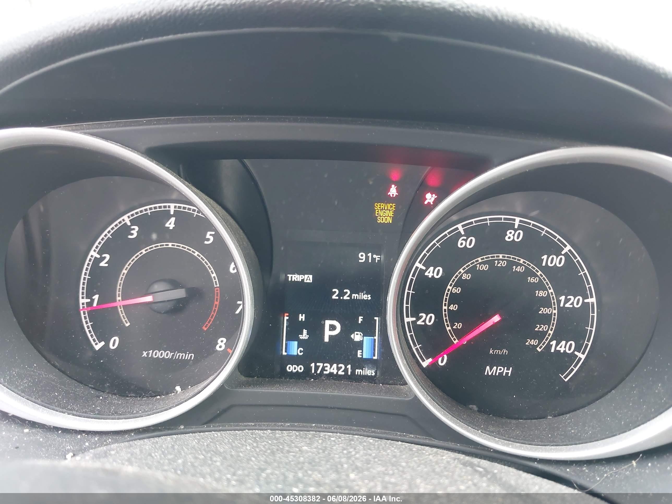 2015 Mitsubishi Outlander Sport Es Blue vin: 4A4AP3AWXFE032575