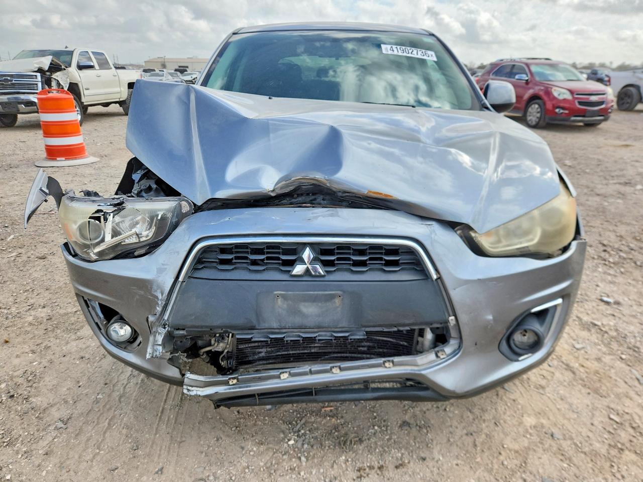 2015 Mitsubishi Outlander Sport Серый vin: 4A4AP3AWXFE035654