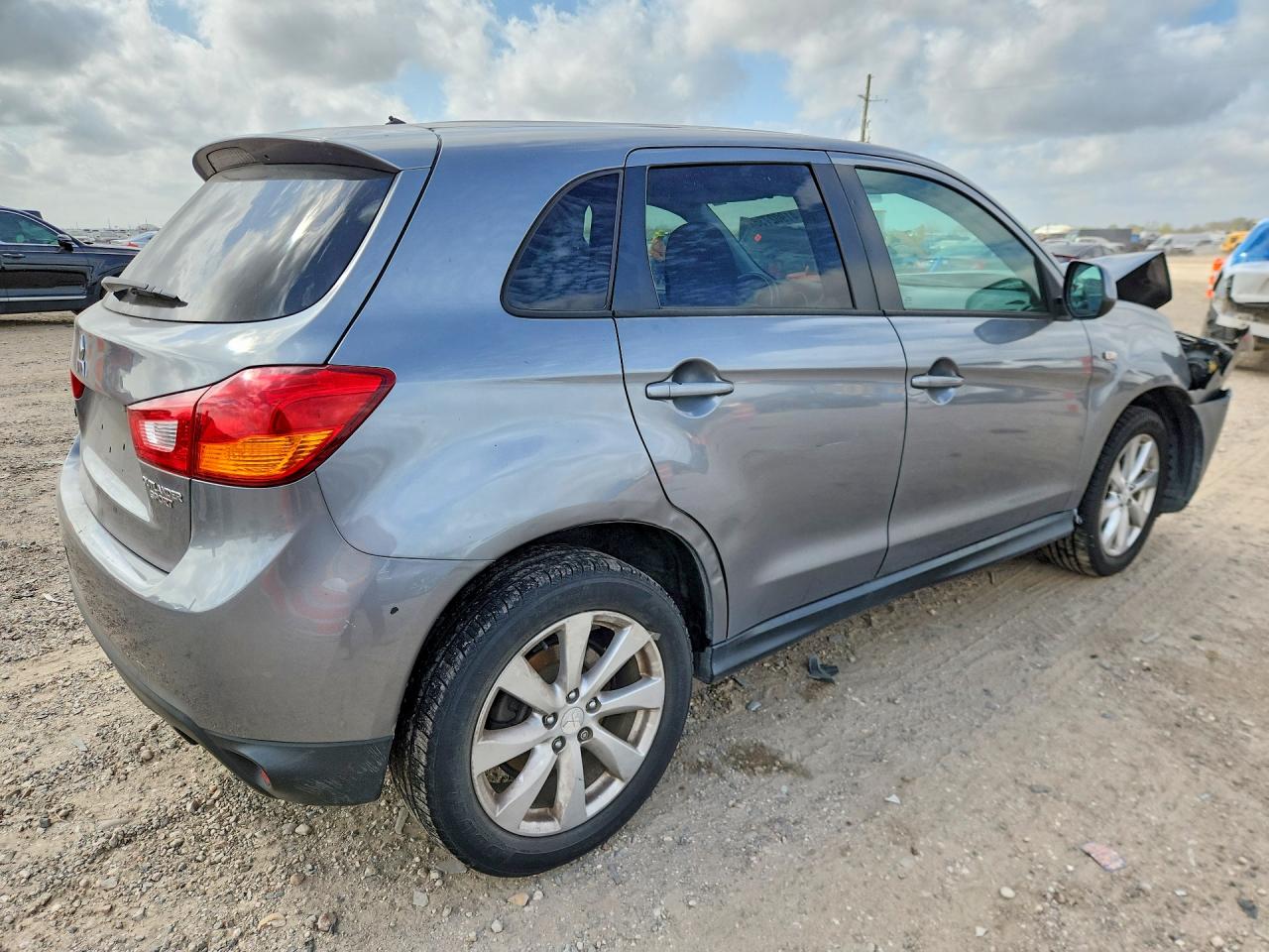 2015 Mitsubishi Outlander Sport Серый vin: 4A4AP3AWXFE035654