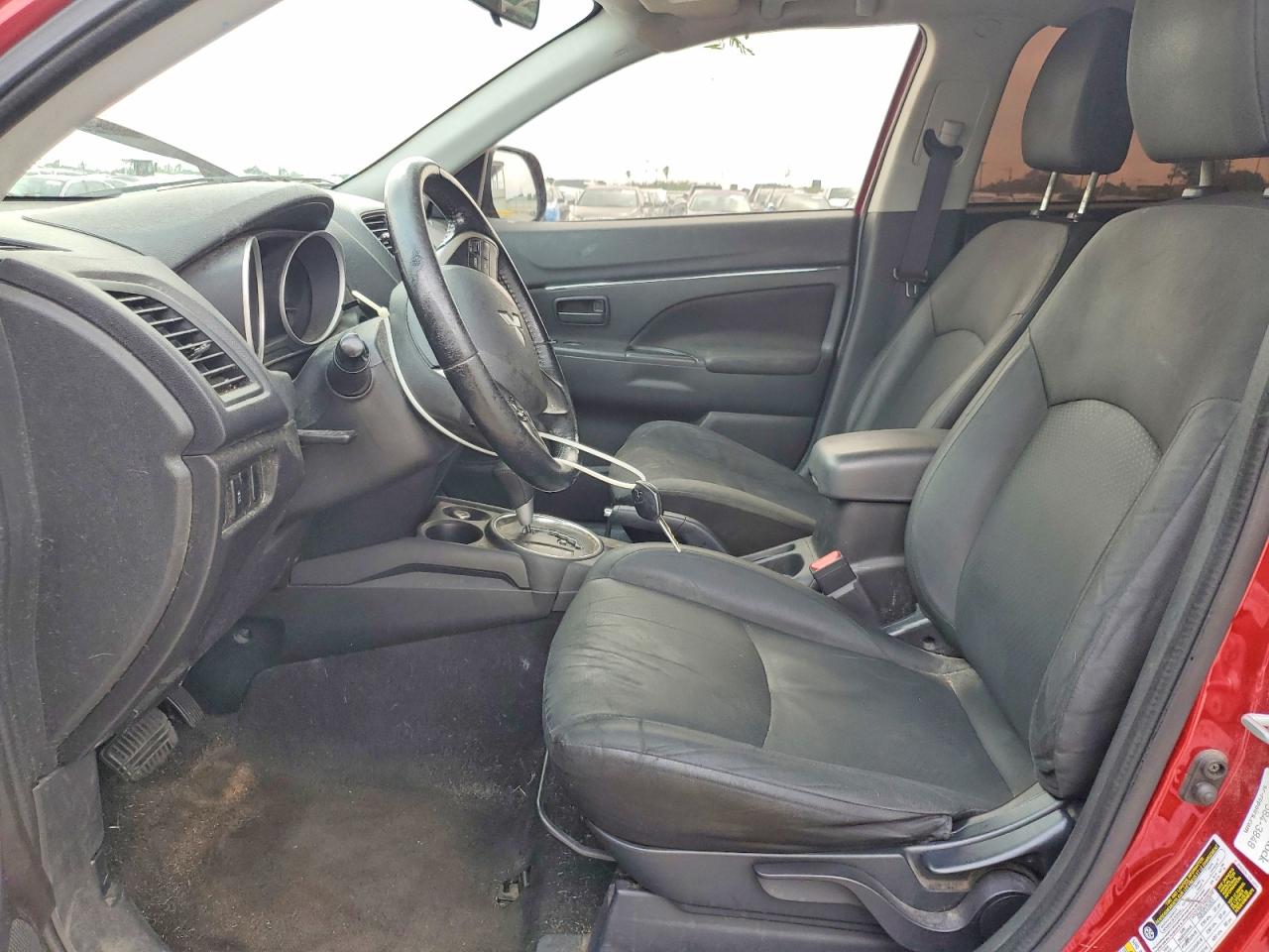 2015 Mitsubishi Outlander Sport Red vin: 4A4AP3AWXFE042815