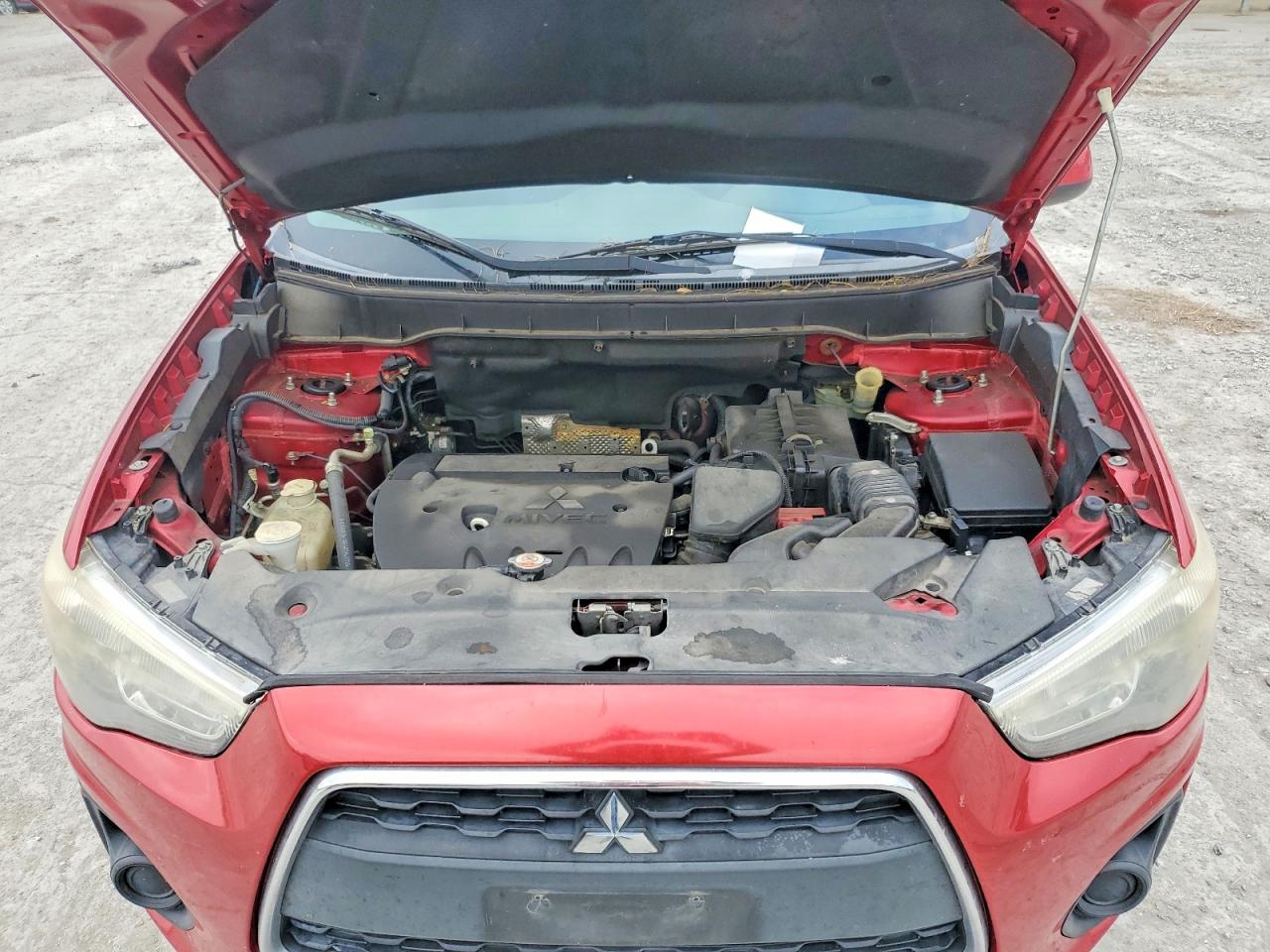 2015 Mitsubishi Outlander Sport Red vin: 4A4AP3AWXFE042815