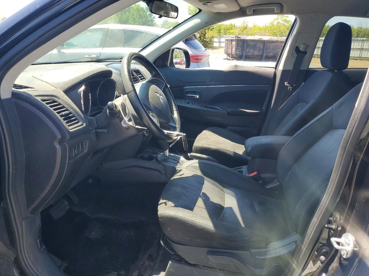 2015 Mitsubishi Outlander Sport Se Черный vin: 4A4AP4AU0FE055397
