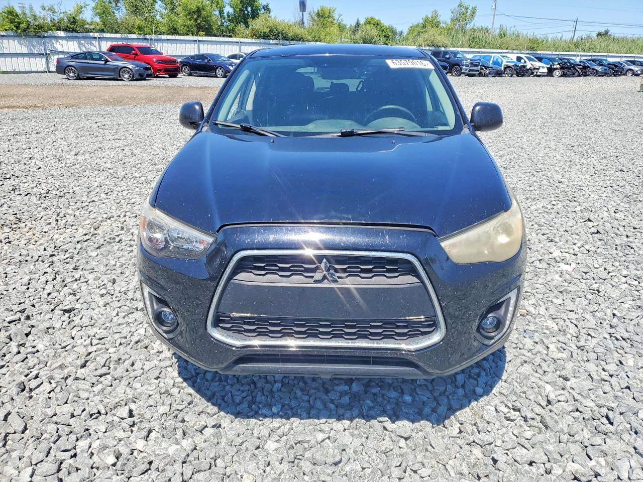 2015 Mitsubishi Outlander Sport Se Черный vin: 4A4AP4AU0FE055397