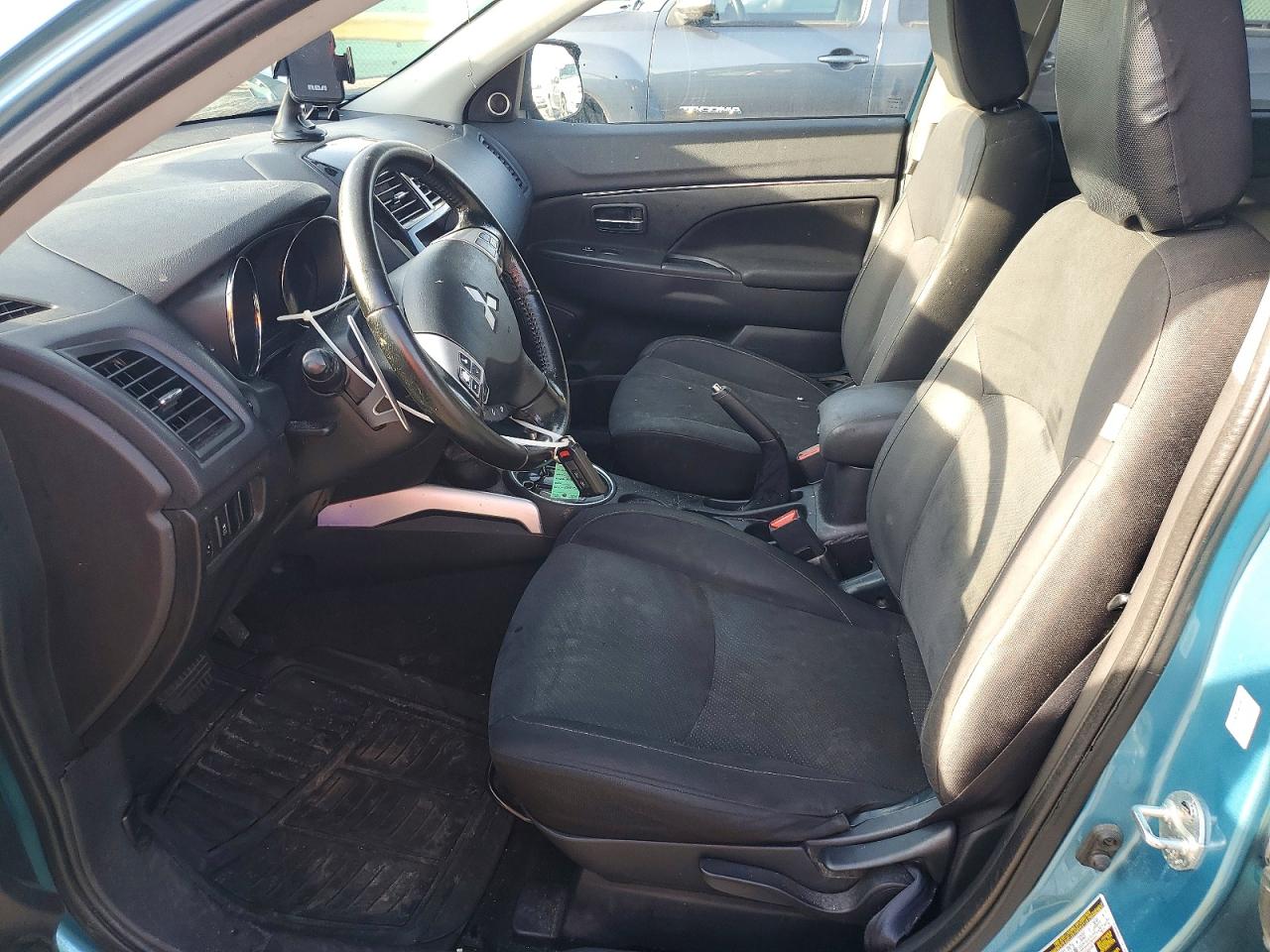 2013 Mitsubishi Outlander Sport Se Blue vin: 4A4AP4AU1DE009798