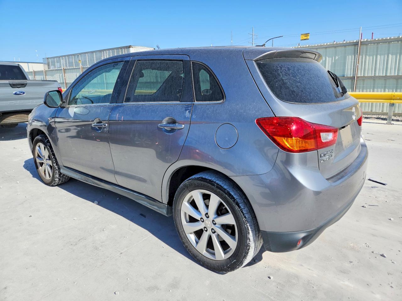2014 Mitsubishi Outlander Sport Se Gray vin: 4A4AP4AU1EE017854