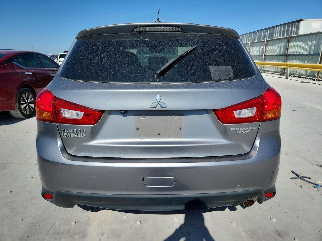 2014 Mitsubishi Outlander Sport Se Gray vin: 4A4AP4AU1EE017854