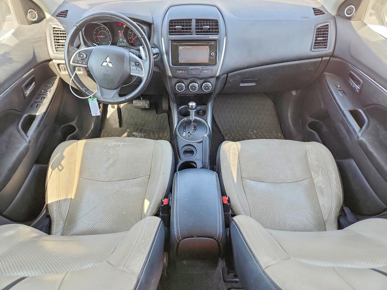 2014 Mitsubishi Outlander Sport Se Gray vin: 4A4AP4AU1EE017854