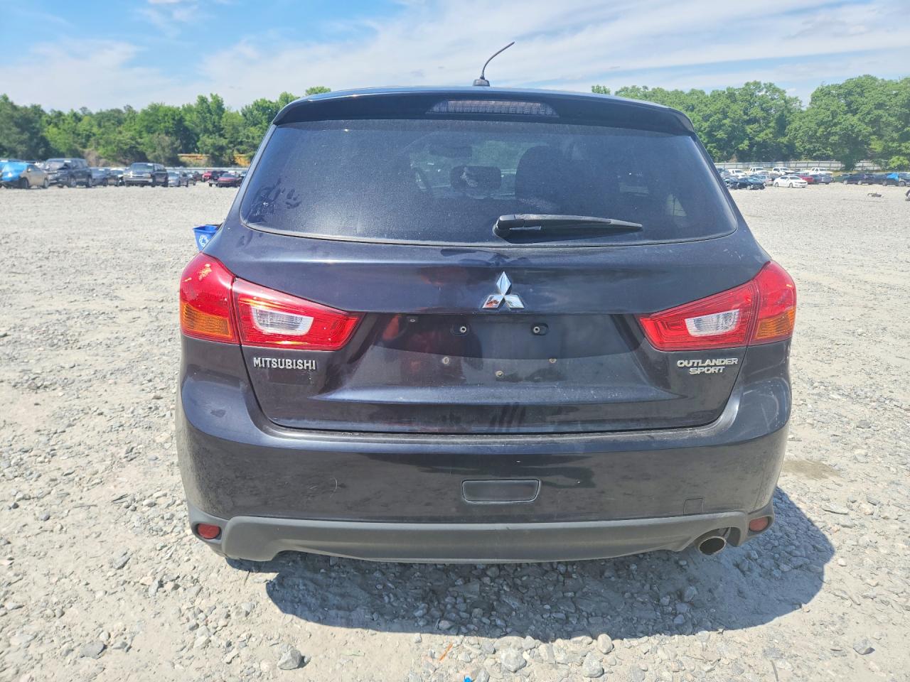 2014 Mitsubishi Outlander Sport Se Black vin: 4A4AP4AU1EE019295