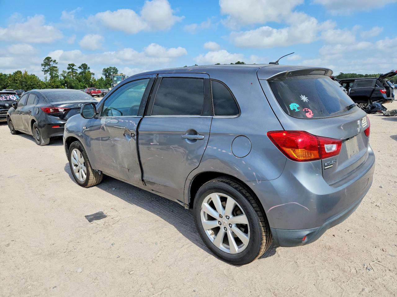 2014 Mitsubishi Outlander Sport Se Серый vin: 4A4AP4AU1EE031043