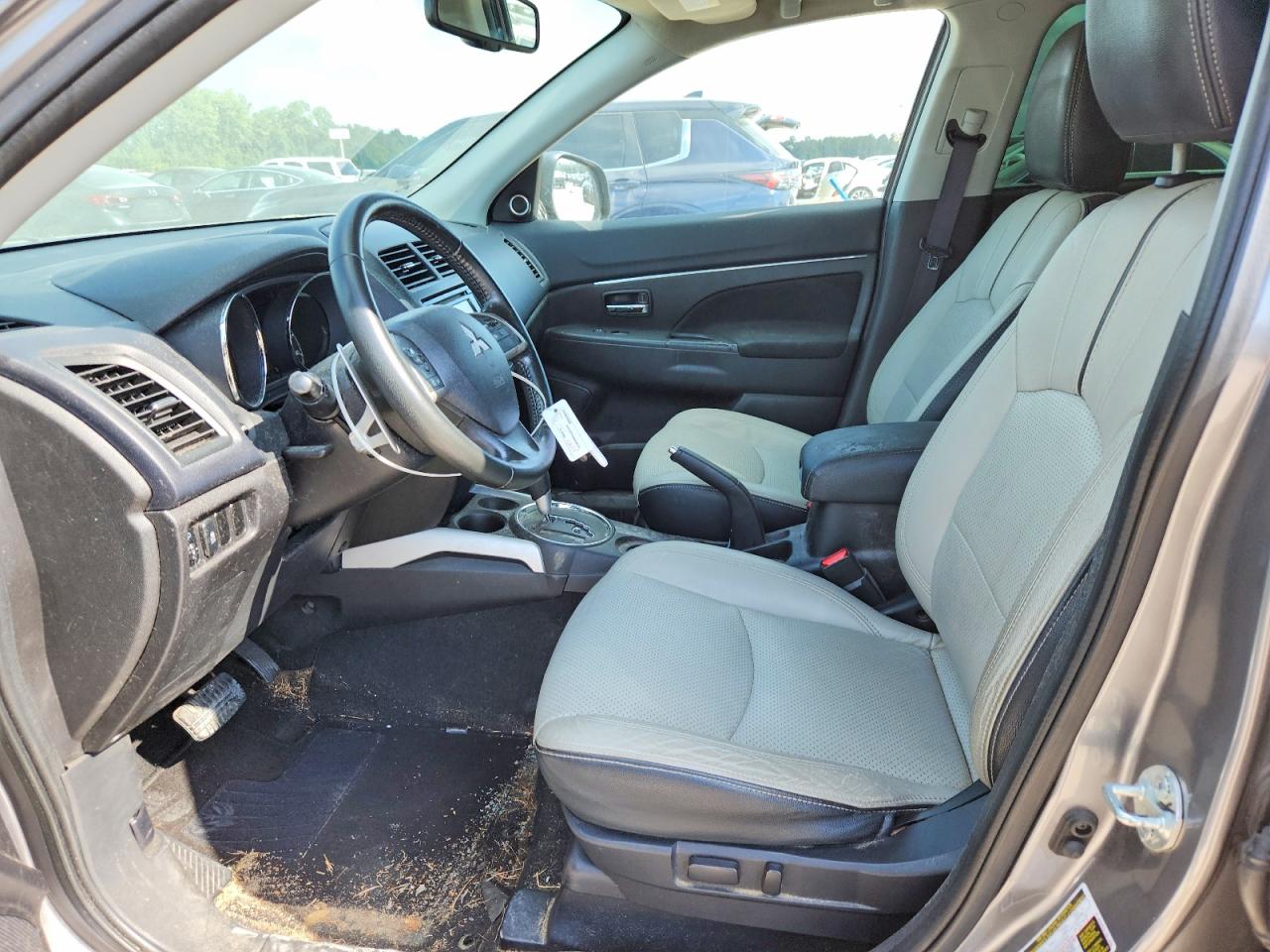 2014 Mitsubishi Outlander Sport Se Серый vin: 4A4AP4AU1EE031043