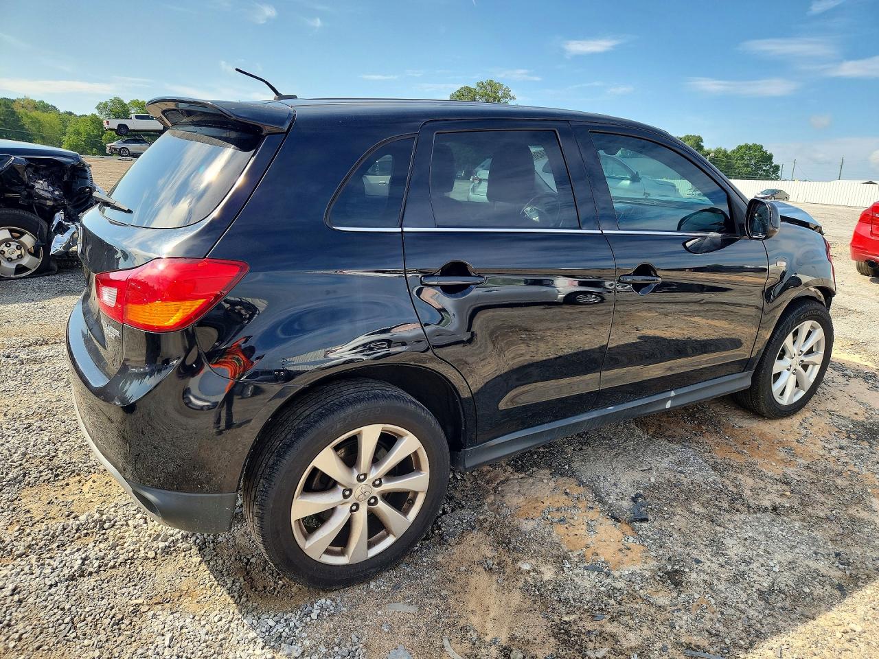 2015 Mitsubishi Outlander Sport Se Black vin: 4A4AP4AU1FE024451