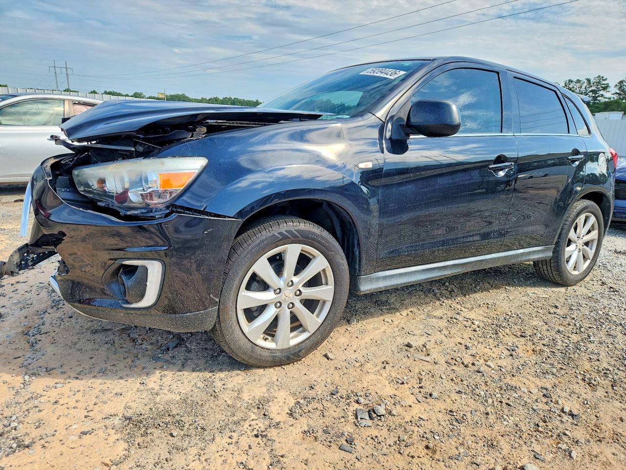 2015 Mitsubishi Outlander Sport Se Black vin: 4A4AP4AU1FE024451