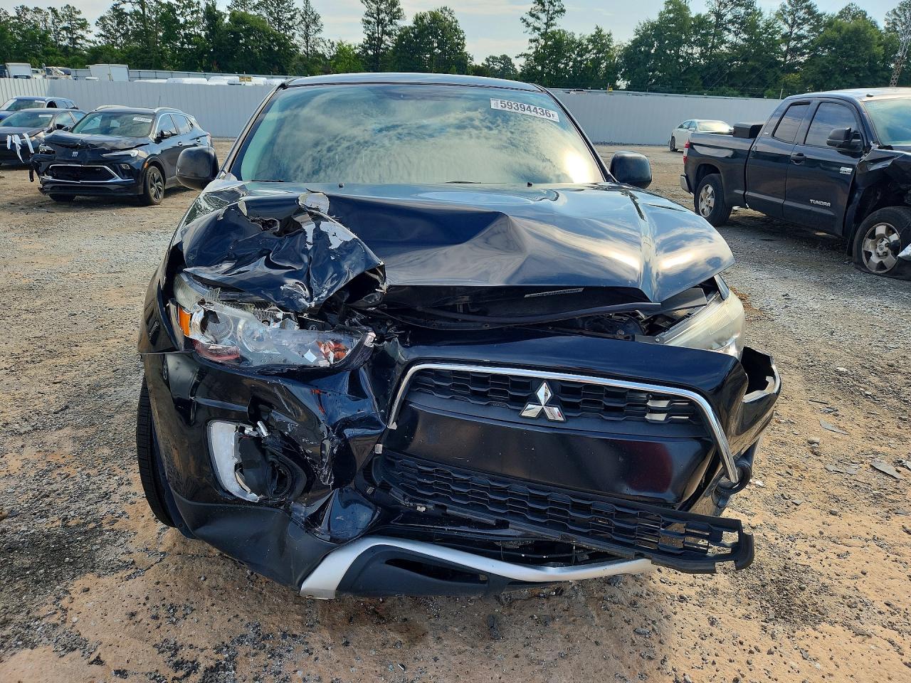 2015 Mitsubishi Outlander Sport Se Black vin: 4A4AP4AU1FE024451