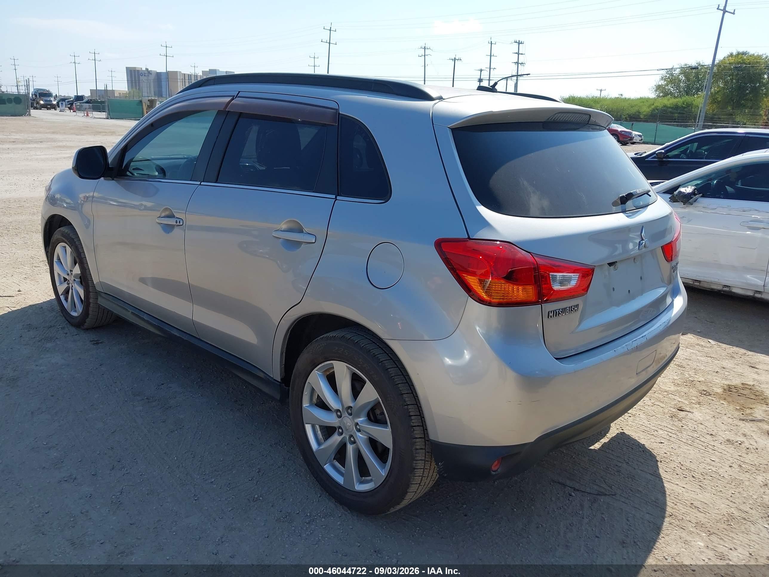 2015 Mitsubishi Outlander Sport Se Silver vin: 4A4AP4AU1FE042836
