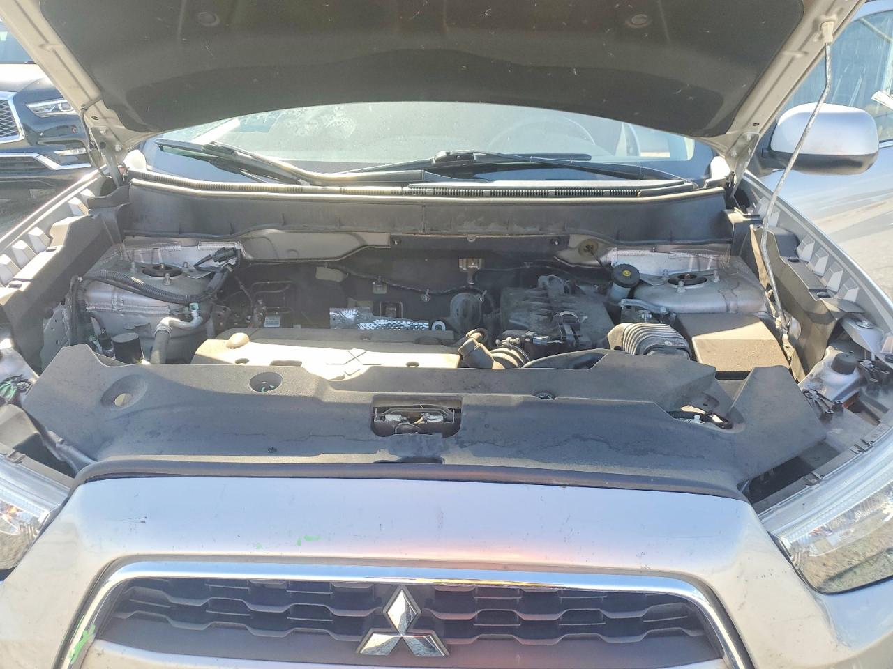 2013 Mitsubishi Outlander Sport Se Silver vin: 4A4AP4AU2DE002097