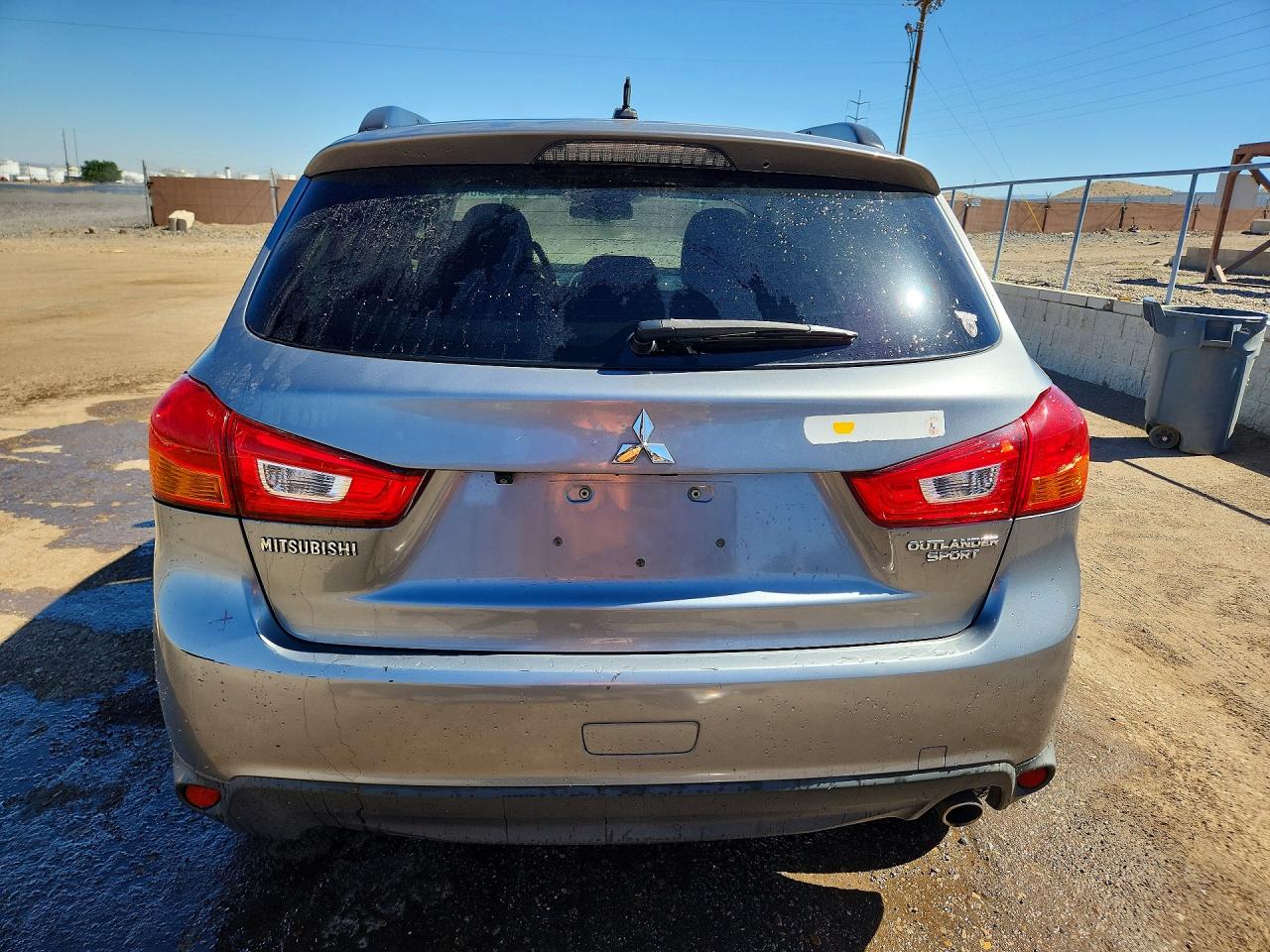 2013 Mitsubishi Outlander Sport Se Silver vin: 4A4AP4AU2DE007087