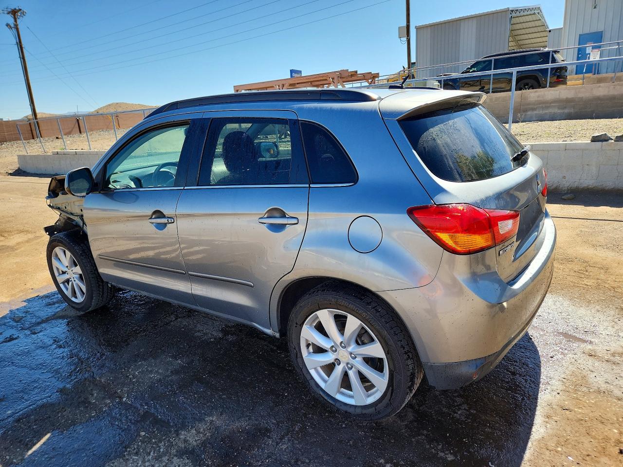 2013 Mitsubishi Outlander Sport Se Silver vin: 4A4AP4AU2DE007087