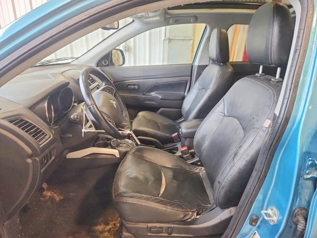 2014 Mitsubishi Outlander Sport Se Синий vin: 4A4AP4AU2EE016339