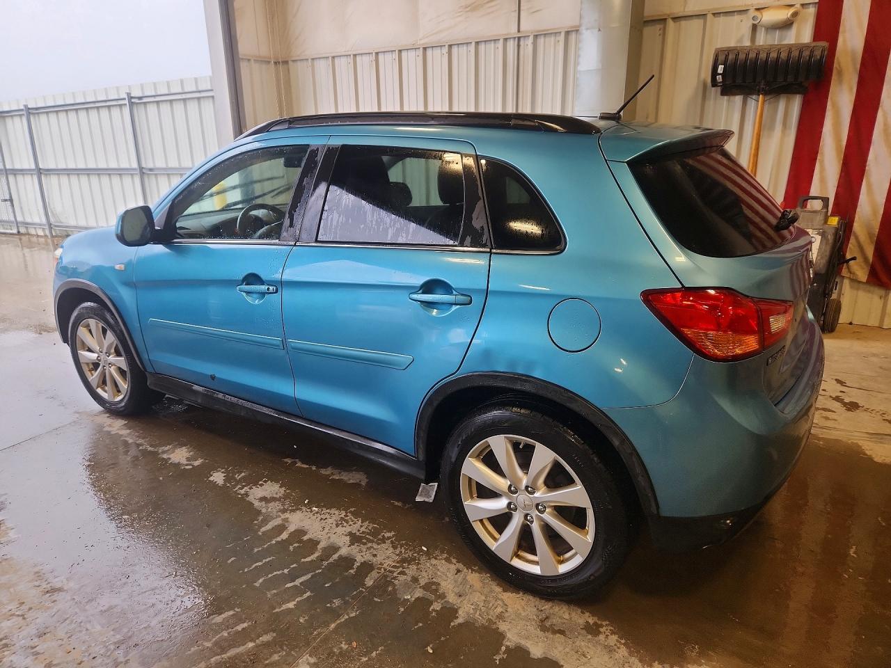 2014 Mitsubishi Outlander Sport Se Синий vin: 4A4AP4AU2EE016339