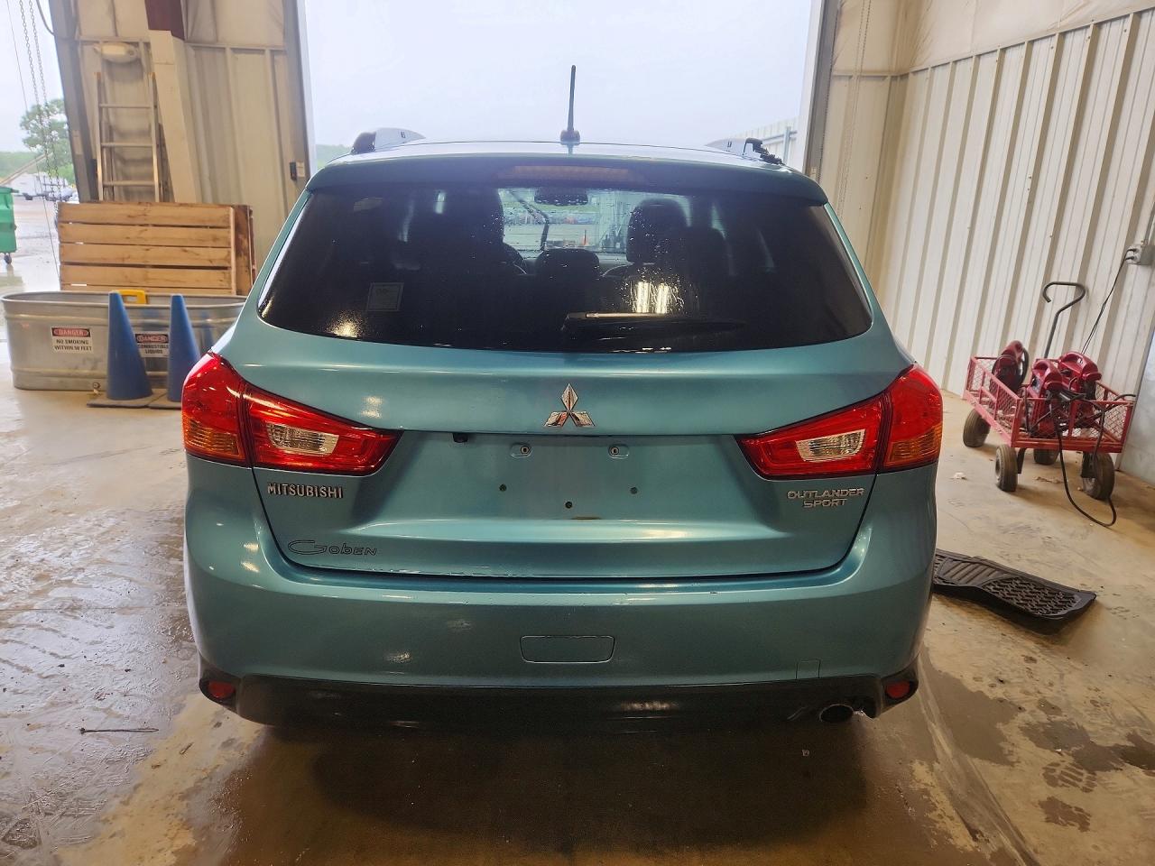 2014 Mitsubishi Outlander Sport Se Синий vin: 4A4AP4AU2EE016339
