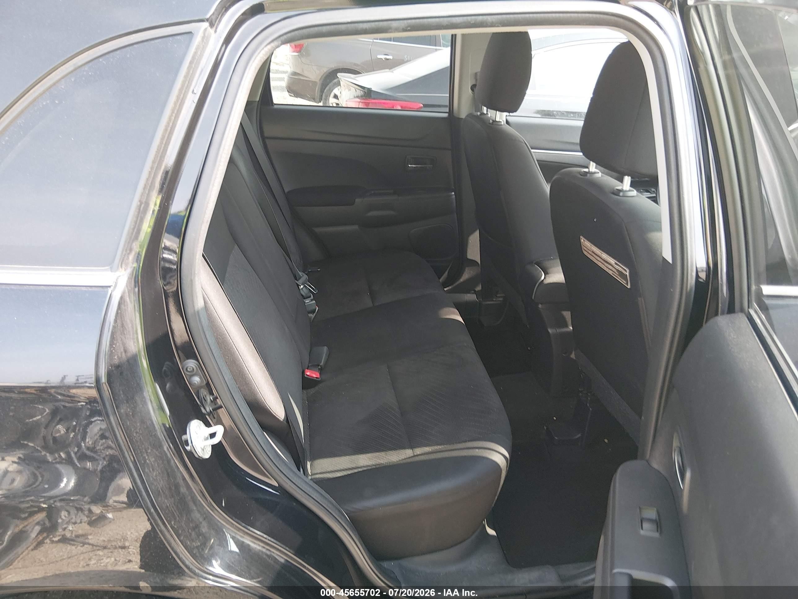 2013 Mitsubishi Outlander Sport Se Черный vin: 4A4AP4AU4DE008631