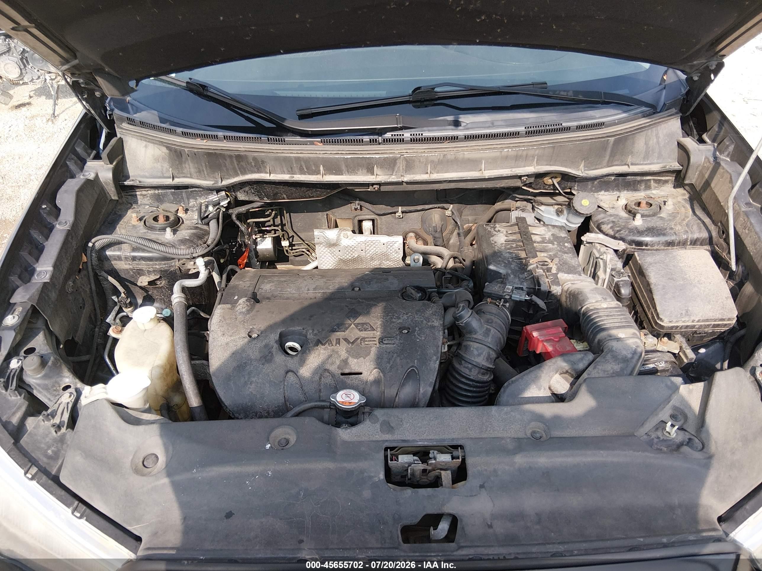2013 Mitsubishi Outlander Sport Se Черный vin: 4A4AP4AU4DE008631