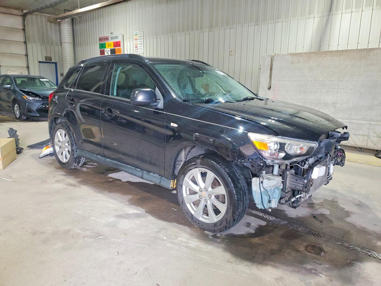 2013 Mitsubishi Outlander Sport Se Black vin: 4A4AP4AU4DE020200