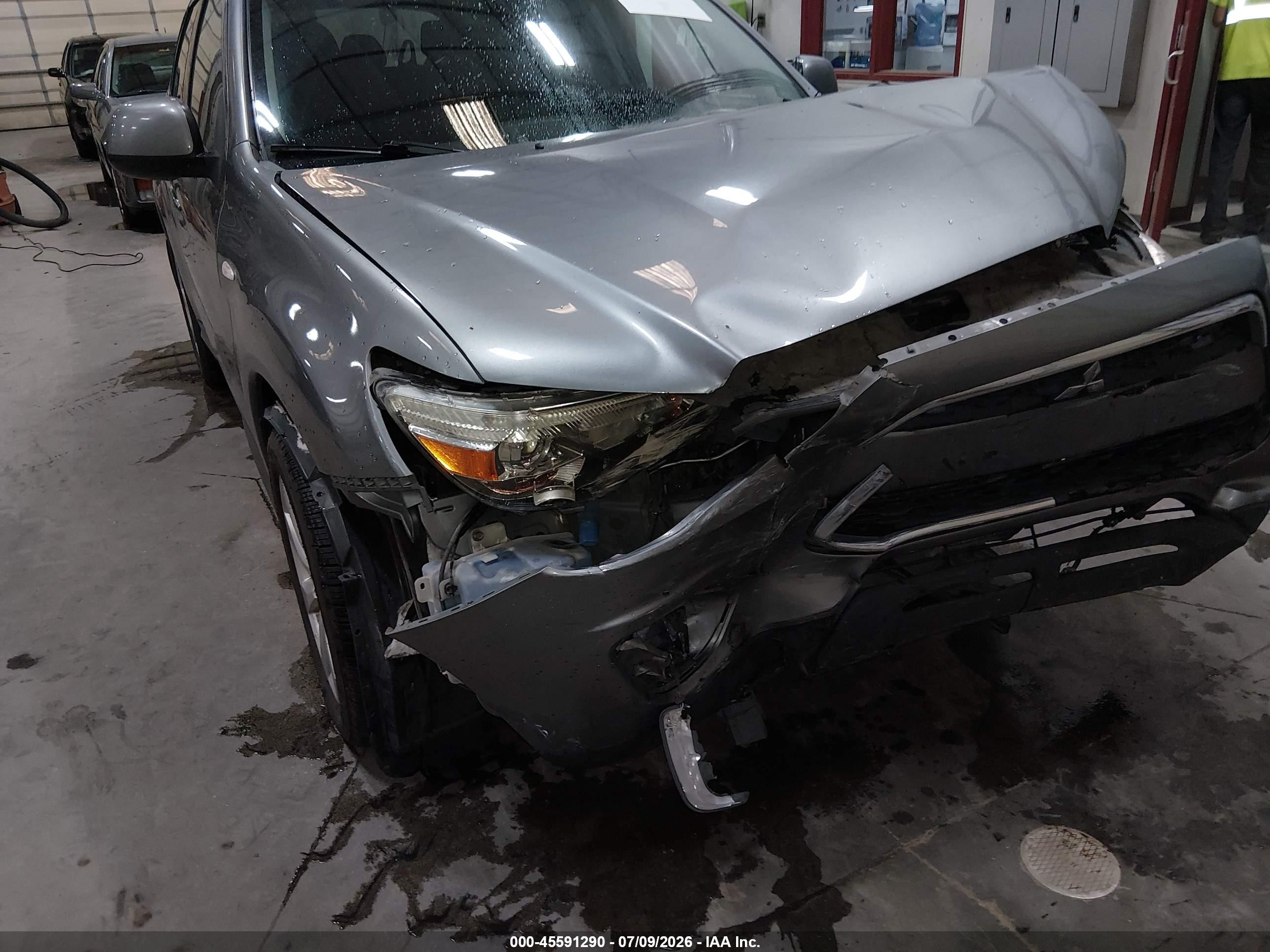 2015 Mitsubishi Outlander Sport Se Gray vin: 4A4AP4AU4FE014559
