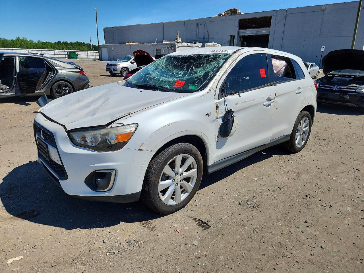 2015 Mitsubishi Outlander Sport Se White vin: 4A4AP4AU4FE061817