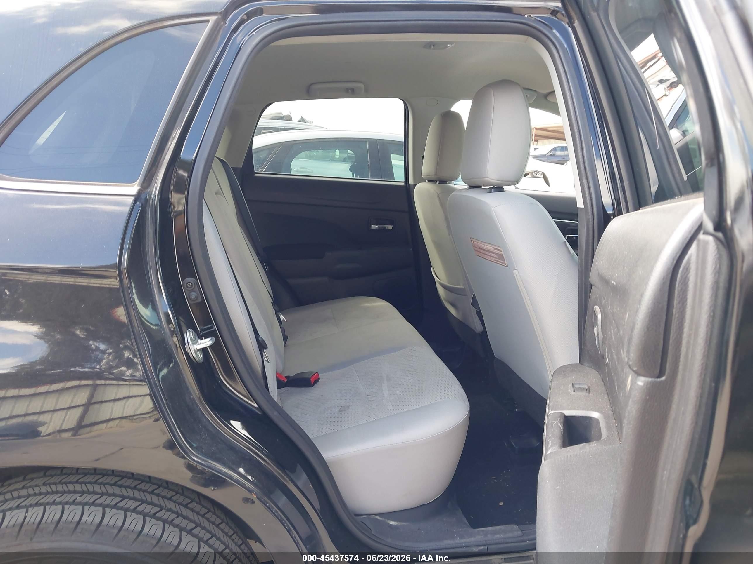 2015 Mitsubishi Outlander Sport Se Черный vin: 4A4AP4AU4FE062725