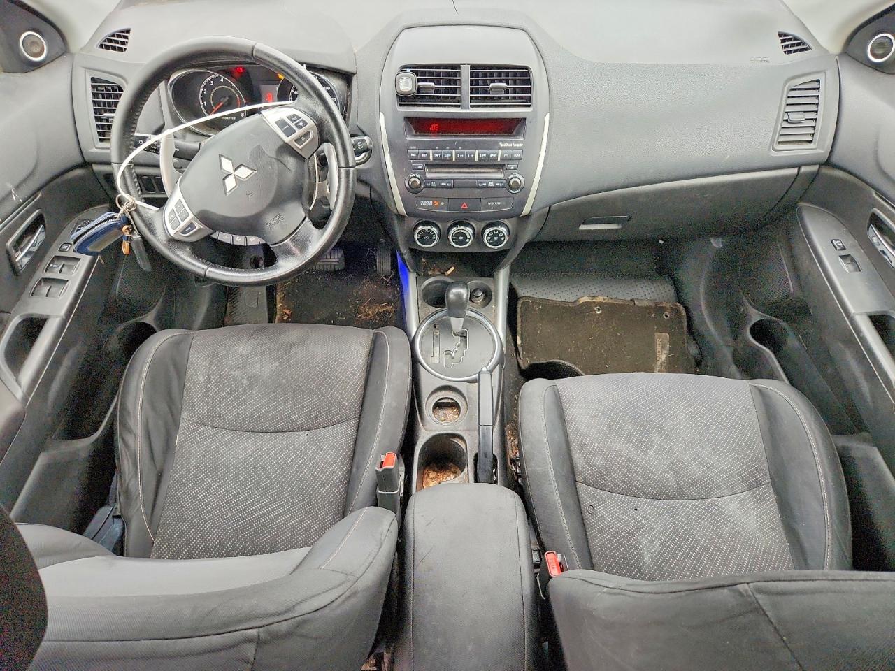 2013 Mitsubishi Outlander Sport Se Серебряный vin: 4A4AP4AU5DE001025