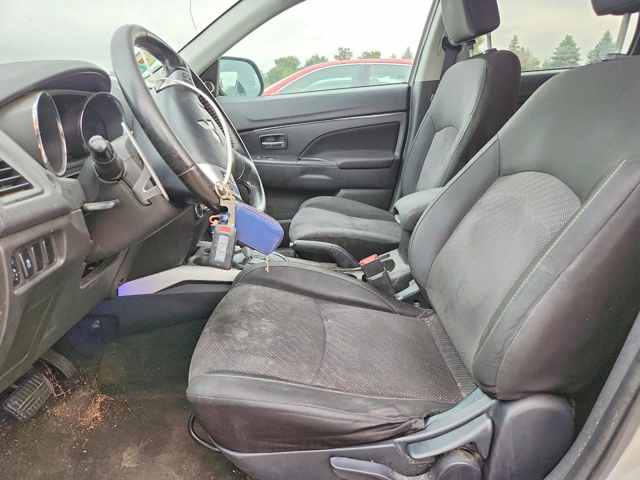 2013 Mitsubishi Outlander Sport Se Серебряный vin: 4A4AP4AU5DE001025