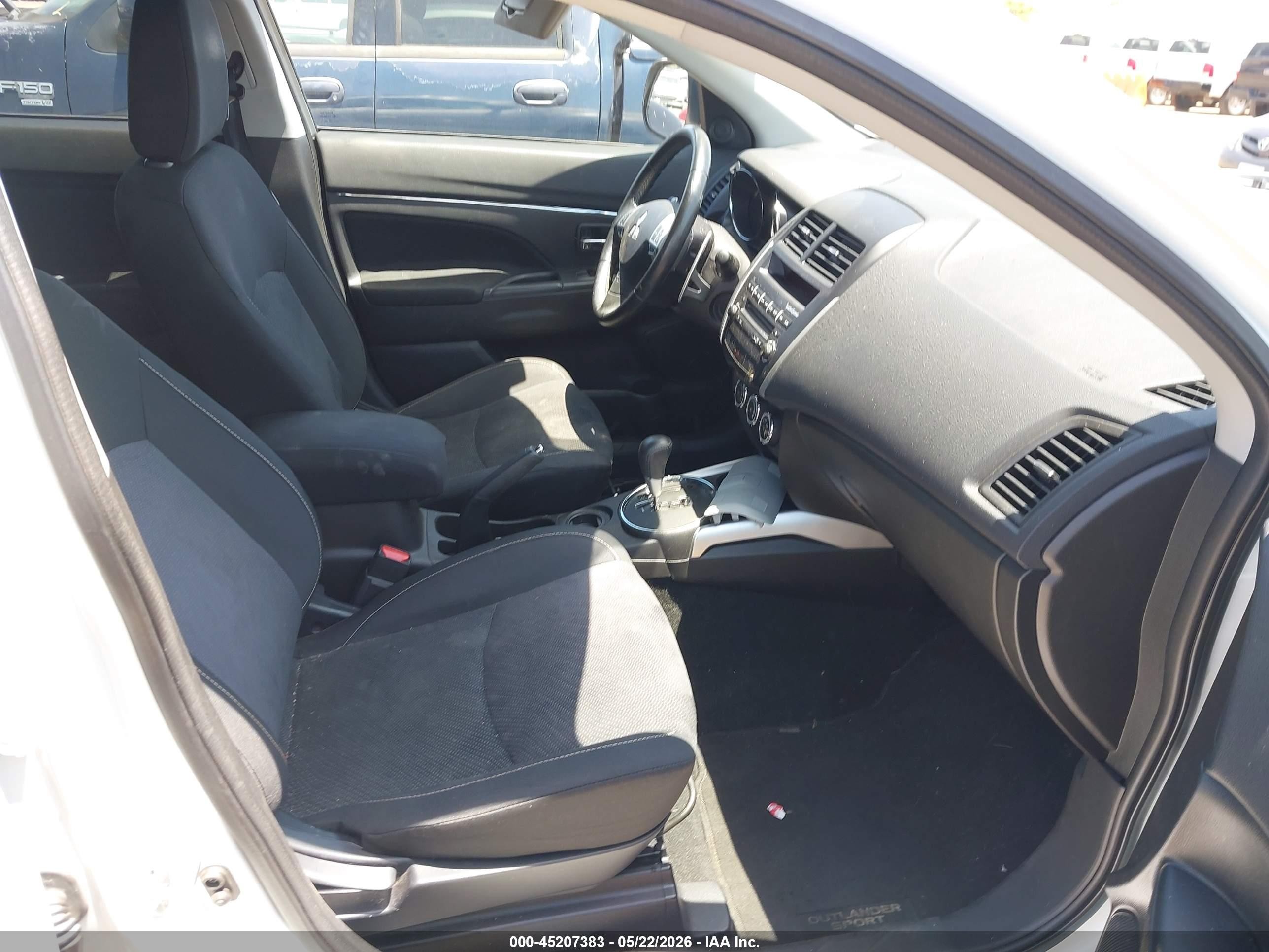 2013 Mitsubishi Outlander Sport Se Белый vin: 4A4AP4AU5DE003597
