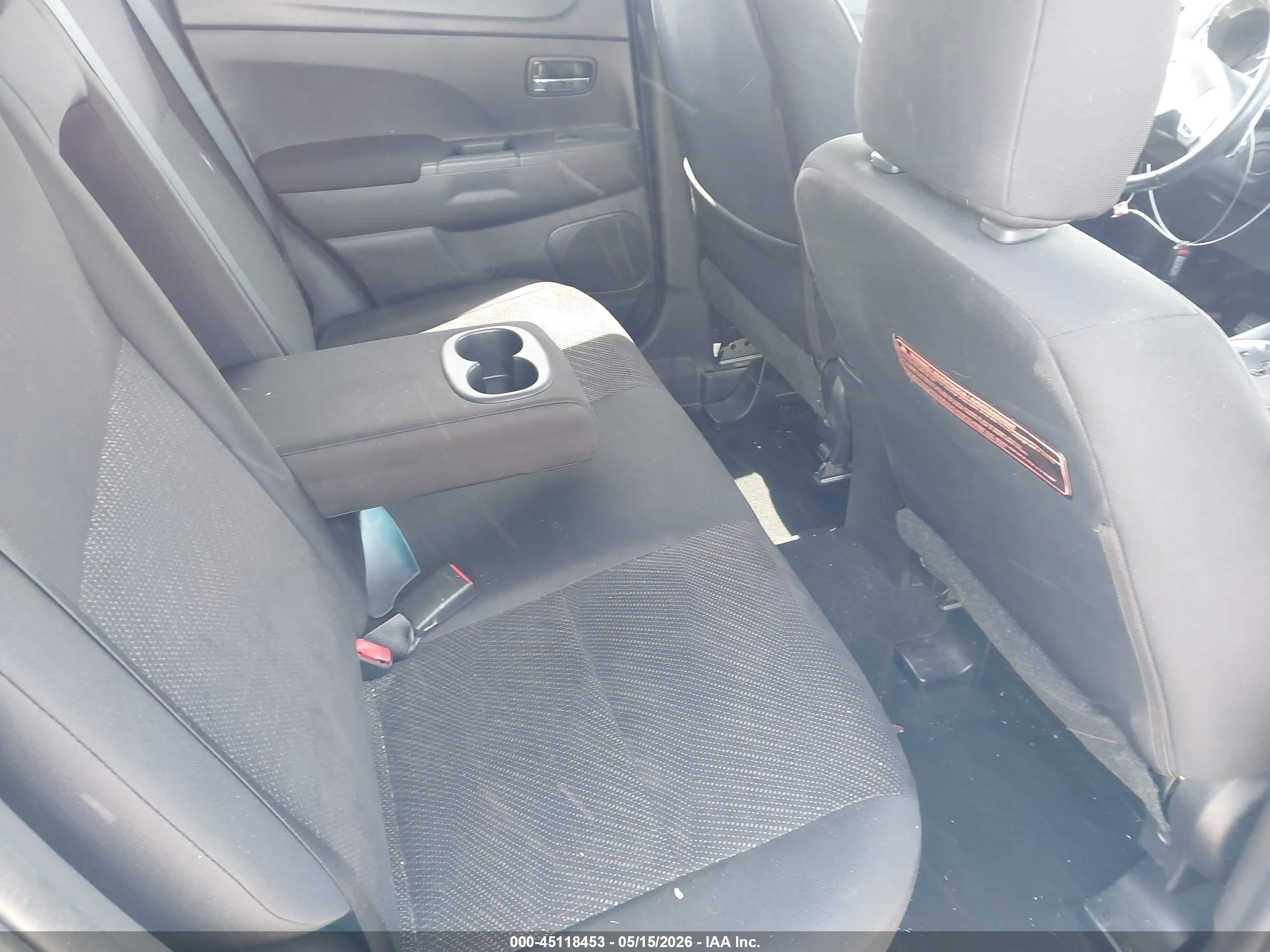 2013 Mitsubishi Outlander Sport Se Blue vin: 4A4AP4AU5DE008329