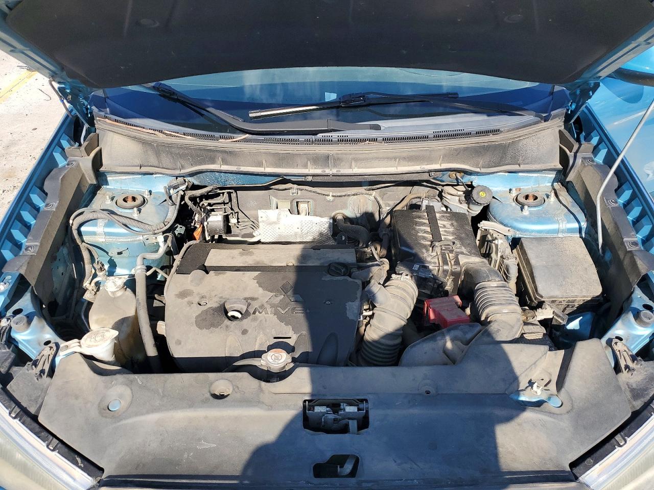 2013 Mitsubishi Outlander Sport Se Turquoise vin: 4A4AP4AU5DE009710