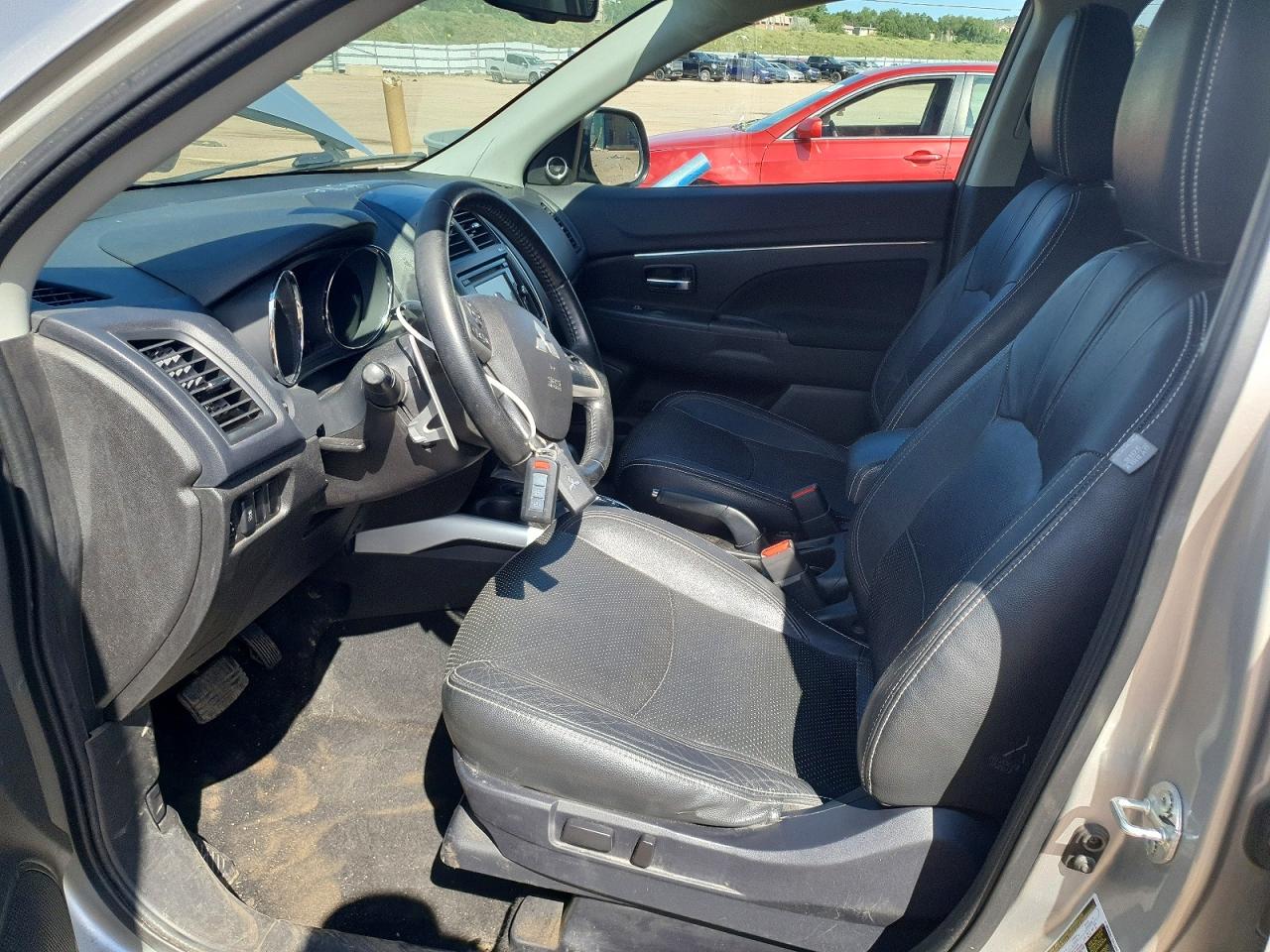 2014 Mitsubishi Outlander Sport Se Silver vin: 4A4AP4AU5EE030641