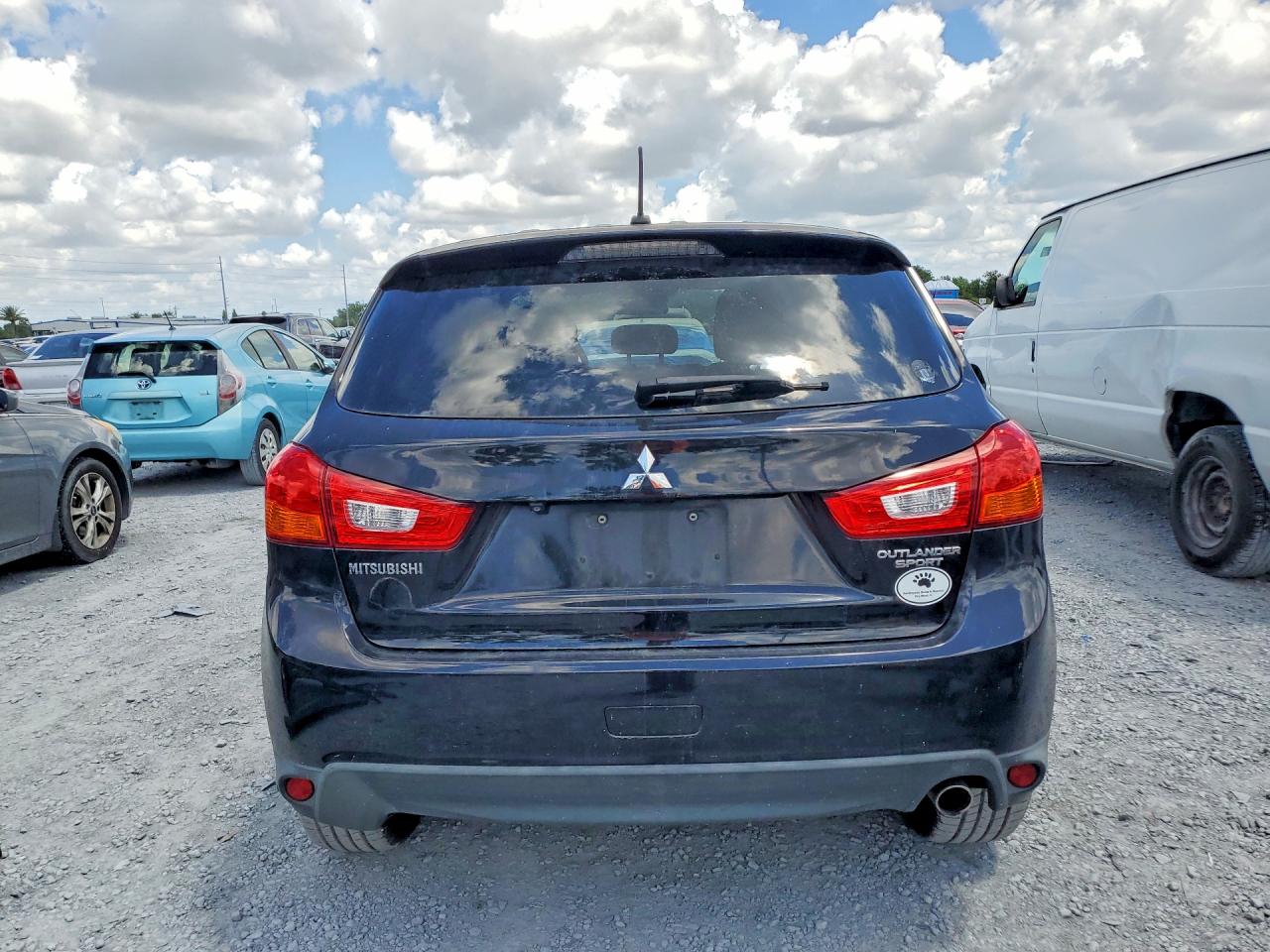 2015 Mitsubishi Outlander Sport Se Black vin: 4A4AP4AU5FE035372